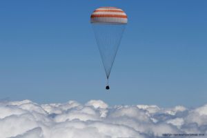 Landung von Astronaut Tim Peake