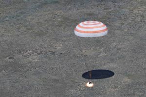 Landung von Astronaut Tim Peake