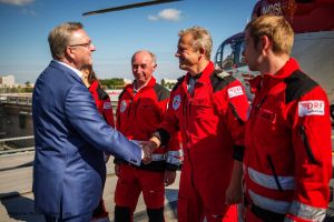 Berlin bekommt neuen Rettungshubschrauber H145 der DRF