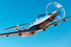 Pilatus hat 1.400. Flugzeug des PC-12 ausgeliefert