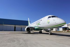 Boeing fliegt Embraer als ecoDemonstrator