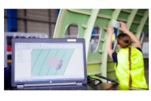 Augmented Reality bei LHT: Laser hilft bei Kabinenausbau
