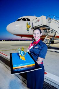 Star Trek an Bord von airberlin A320 – mit "Spocktüten"