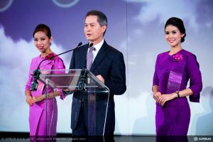 THAI bekommt erste A350 XWB – Mit Royal Silk Class