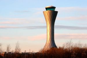 Flugsicherung DFS für den Flughafen Edinburgh