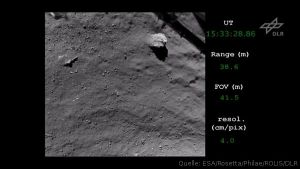 Rosetta ist gelandet: Mission accomplished