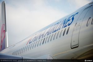 CAL fliegt ihren ersten Airbus A350 XWB