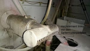 Warmluft im Cockpit: Möglicher Hitzekollaps des Piloten