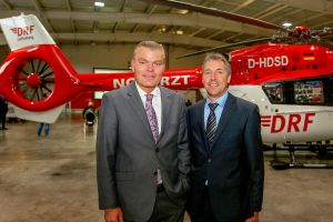 Jubiläum der DRF Luftretter in Magdeburg und Halle