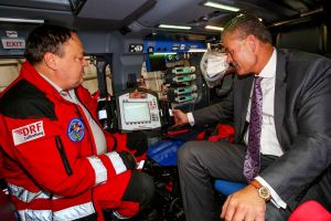 Jubiläum der DRF Luftretter in Magdeburg und Halle