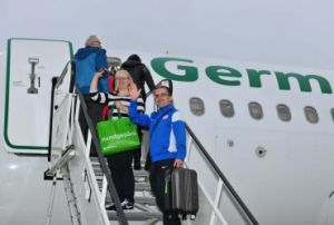 Rostock – Lanzarote mit Germania-Airbus abgehoben