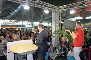 Fundsachen beim Reisemarkt am Flughafen Stuttgart