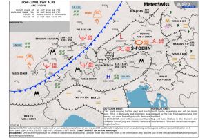 Low-Level SWC Alps neue Flugwetter-Info für die Alpen