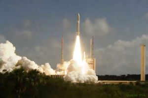 Ariane-Rekord bringt vier Galileo-Satelliten in Umlaufbahn