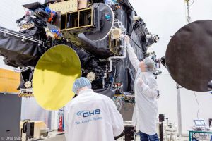 SmallGEO H36W-1 nach Kourou verladen