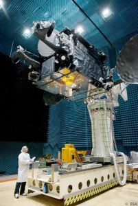 SmallGEO H36W-1 nach Kourou verladen