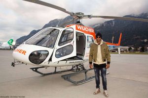 FC Bayern-Star Alaba zum Rundflug über Innsbruck
