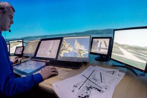 DLR simuliert neue Rollwege für Flughafen Zürich