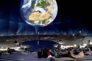 750.000 besuchten animierte Erdkugel im Gasometer