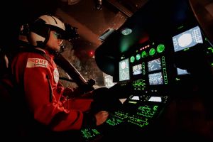Luftretter: H145 fliegen mit Nachtsichtbrillen