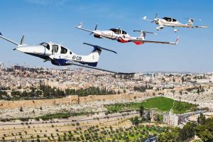 Diamond DA62 erstmals in Israel