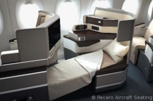 Recaro verfeinert Business-Class der ersten A330-900neo