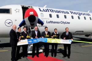 Erstflug LH 363: PAD – Frankfurt