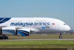 100. Airbus A380 an Malaysia Airlines geliefert