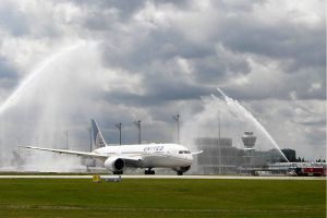 Dreamliner aus San Francisco nach München im Einsatz
