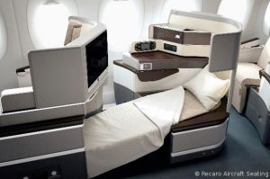 Erster Platz im Dreamliner – CL6710 in der Business Class